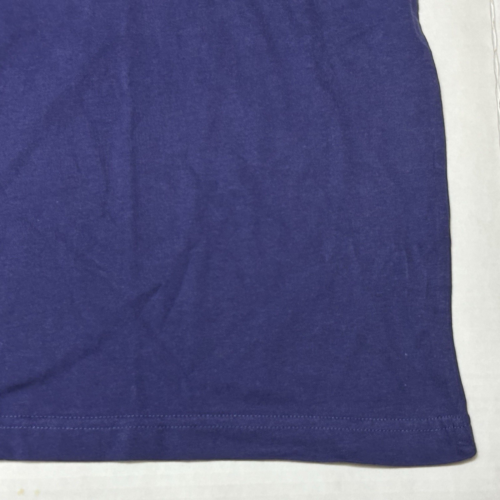 BOCA CLASSICS Pocket T-Shirt Large Purple NWT Solid Blank Plain Casual Dress gallery