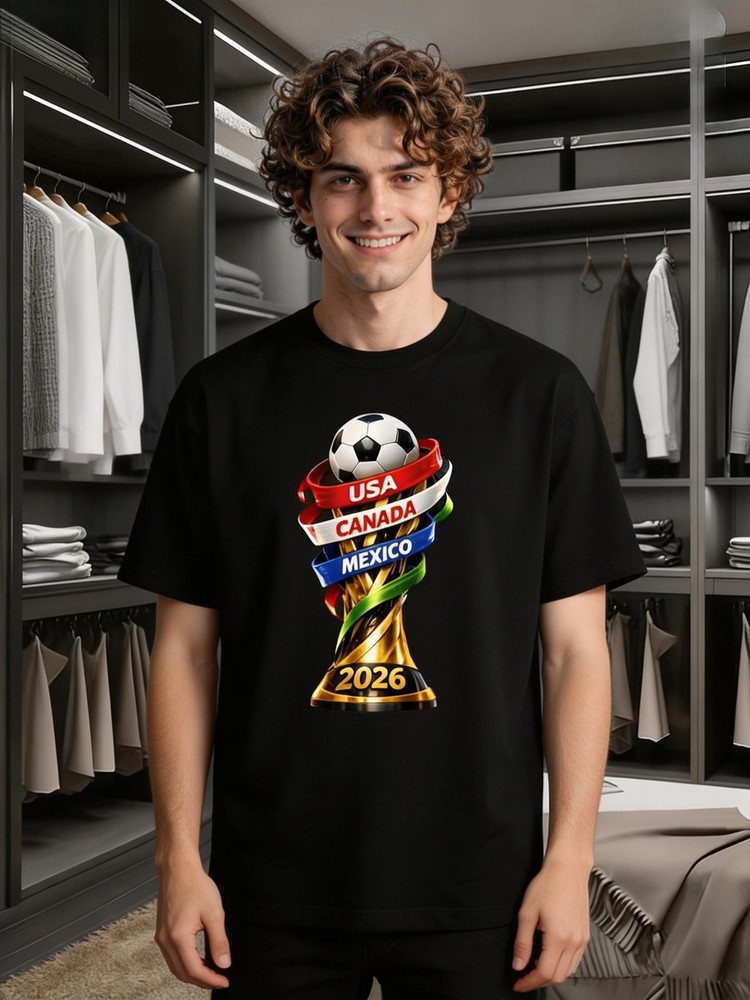 [2026 Men’s Basic T-Shirt] 2026 Men’s Basic Fun Print Short-Sleeve T-Shirt US