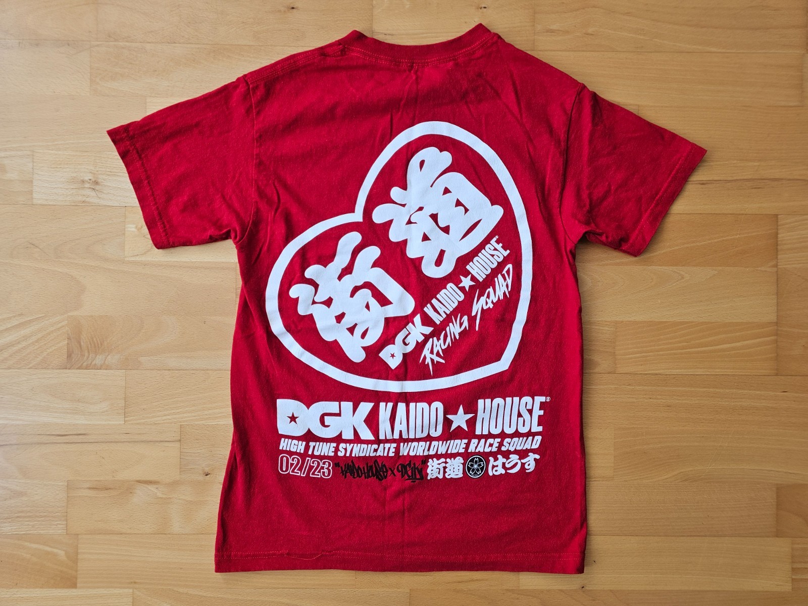 DGK x Kaido House Konbini T Shirt Red Small Mt Fuji Lawson Store gallery