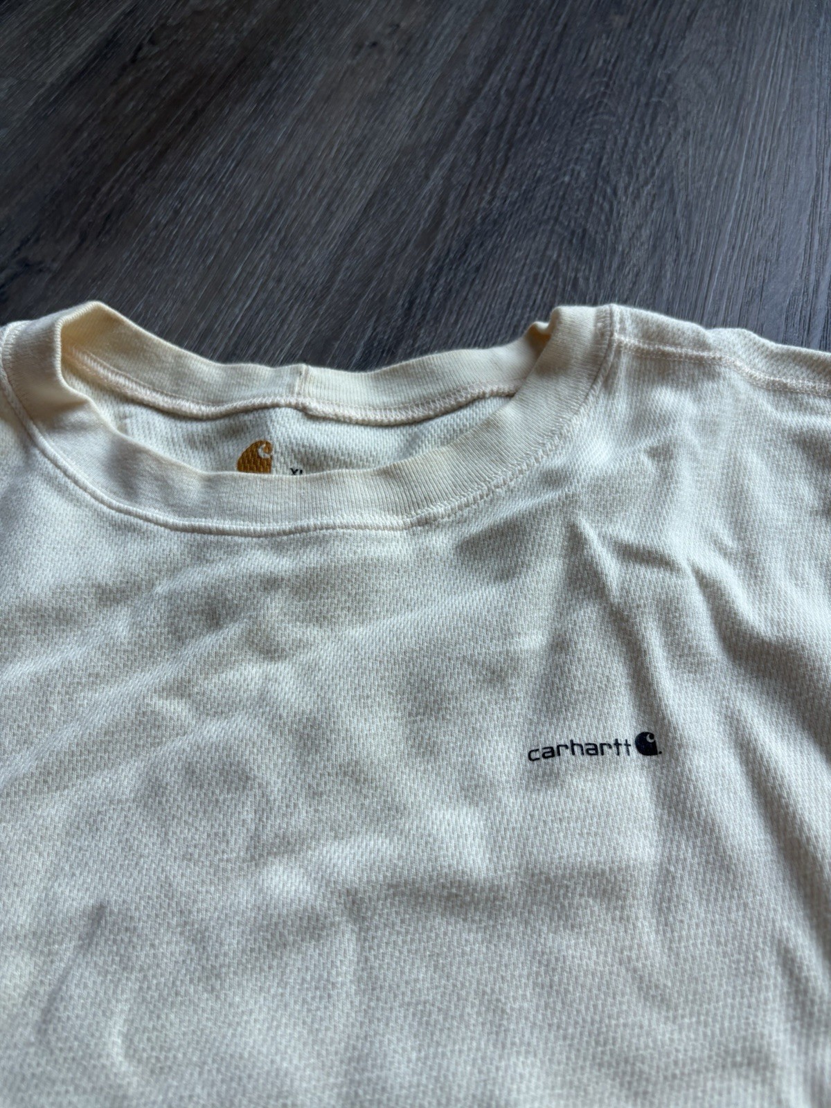 Carhartt White Mens Long Sleeve Thermal Shirt size xl gallery