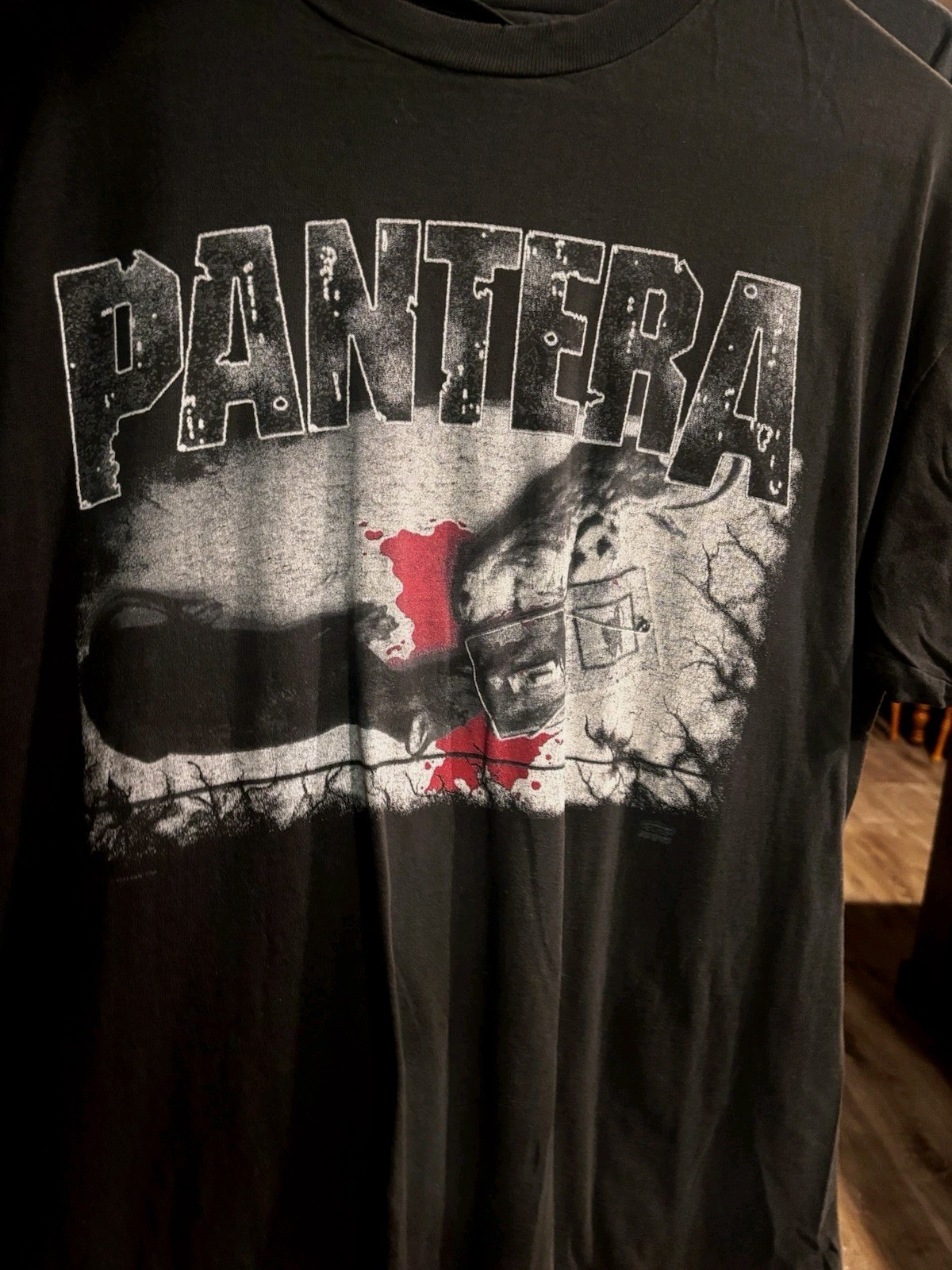 RARE Vintage Pantera 1994 Tour I’m Broken T Shirt 90s Black Large. GREAT FIND! gallery