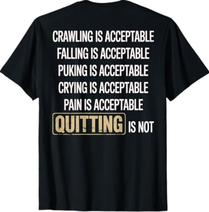 Fitness Gym Keep Moving Forward T-Shirt gallery