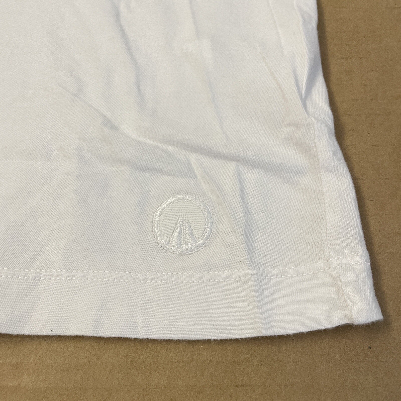 Unknwn Miami Shirt Adult Small White Lebron James Embroidered Casual Mens $85 gallery