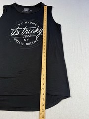 RUN DMC “It’s TRICKY” 1982 Hollis Queens Tank XXL Black Sleeveless Shirt Retro