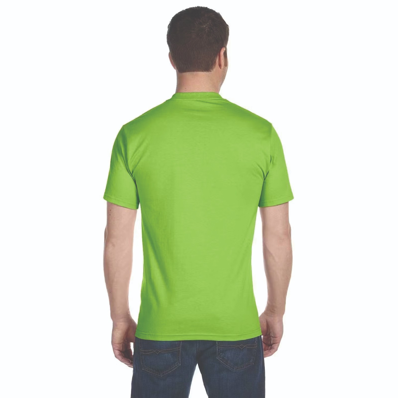 Hanes Essential-T T-Shirt for Men, Short Sleeve Tee, 6-Pack, Mix Color, S-5XL gallery