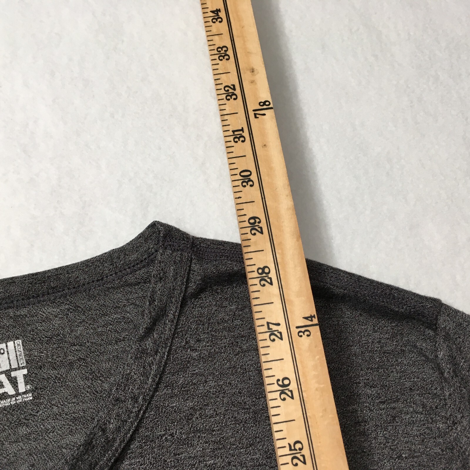 32 Degree Heat Men Shirt Large Black Polyester Blend Long Sleeve Pullover Tshirt gallery