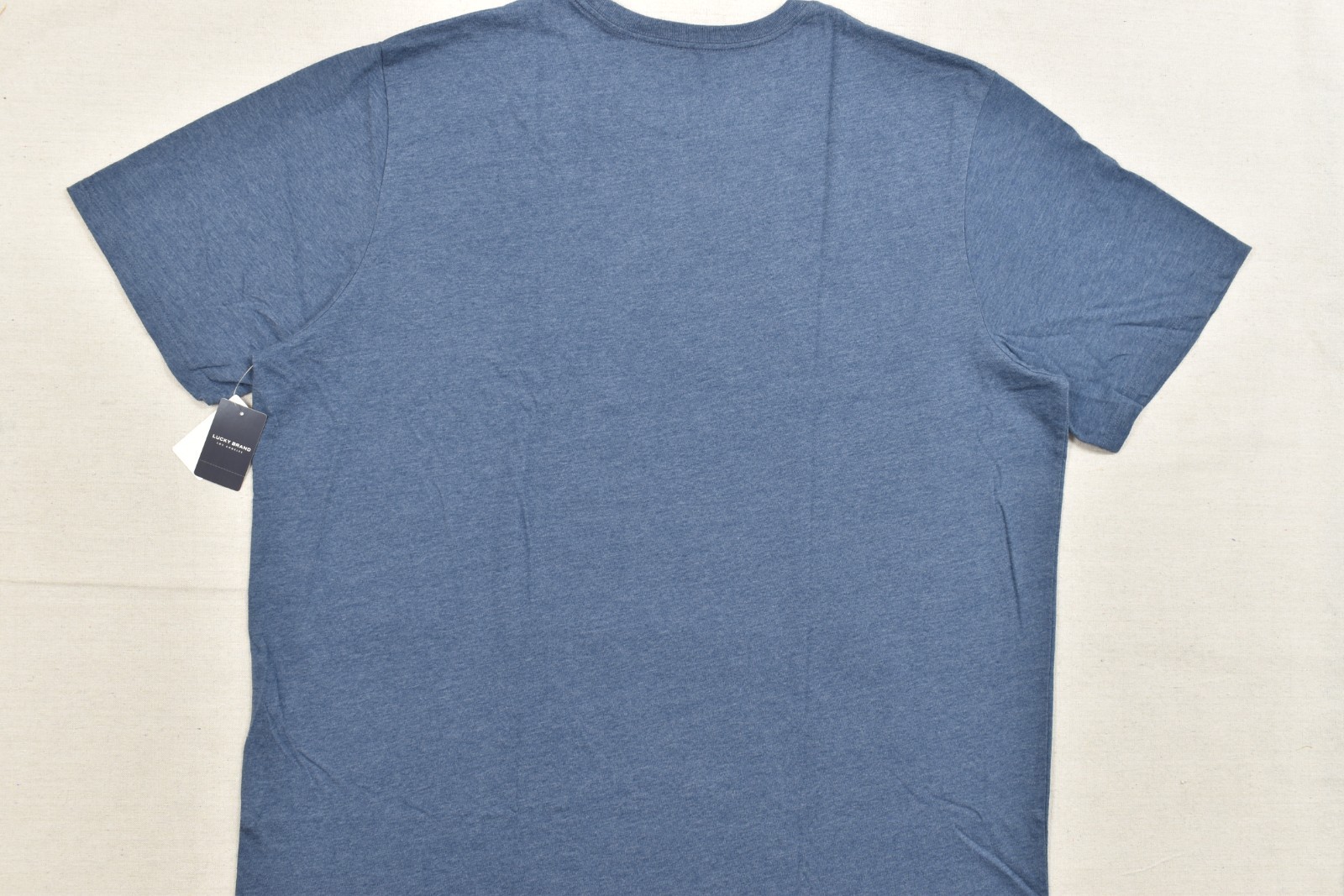 Lucky Brand Men's Fender Rock Hand Blue Short Sleeve Crew Neck Size 3XLT NEW gallery
