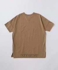 KITH x Nonnative Box Logo Clerk S/S Tee Men’s Large Tan T-shirt KH3147-104 NEW