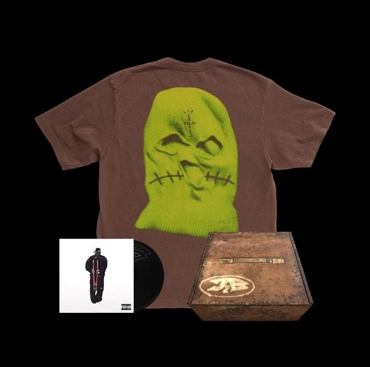 TRAVIS SCOTT CACTUS JACK Limited Edition Jackboys 2 T-Shirt / CD Rare Box Set XL gallery