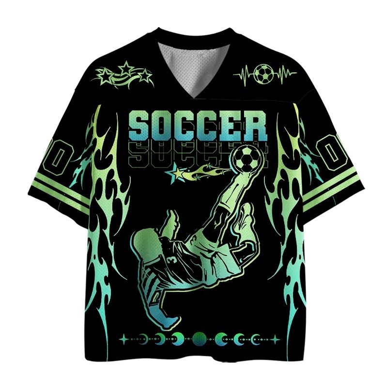 Bicycle Kick Electric Flare Illusion Mesh Jersey gallery