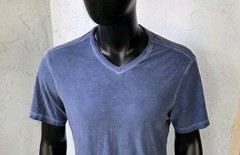 Lululemon 5 Year Basic V Wash Code Blue Sun Wash T Shirt Men’s Large
