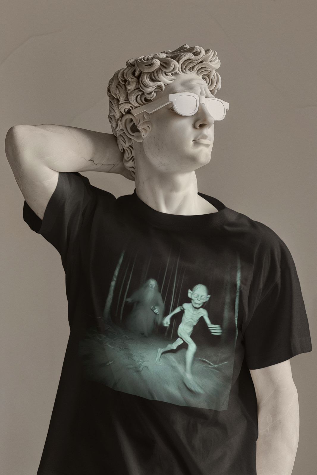 Gandalf and Gollum, Lord of the Rings T-Shirt, Christmas Gift, Geek Gift gallery