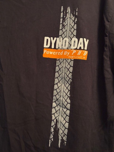 Harley Davidson “DYNO DAYS 30 Years” Pawtucket RI LARGE Black T Shirt EUC gallery