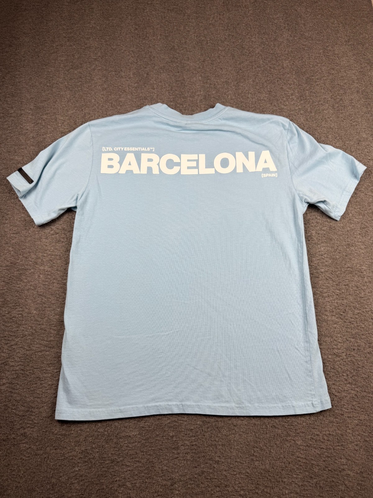 Trust Amsterdam Barcelona T-Shirt Mens XL Blue City Essentials Graphic Tee gallery