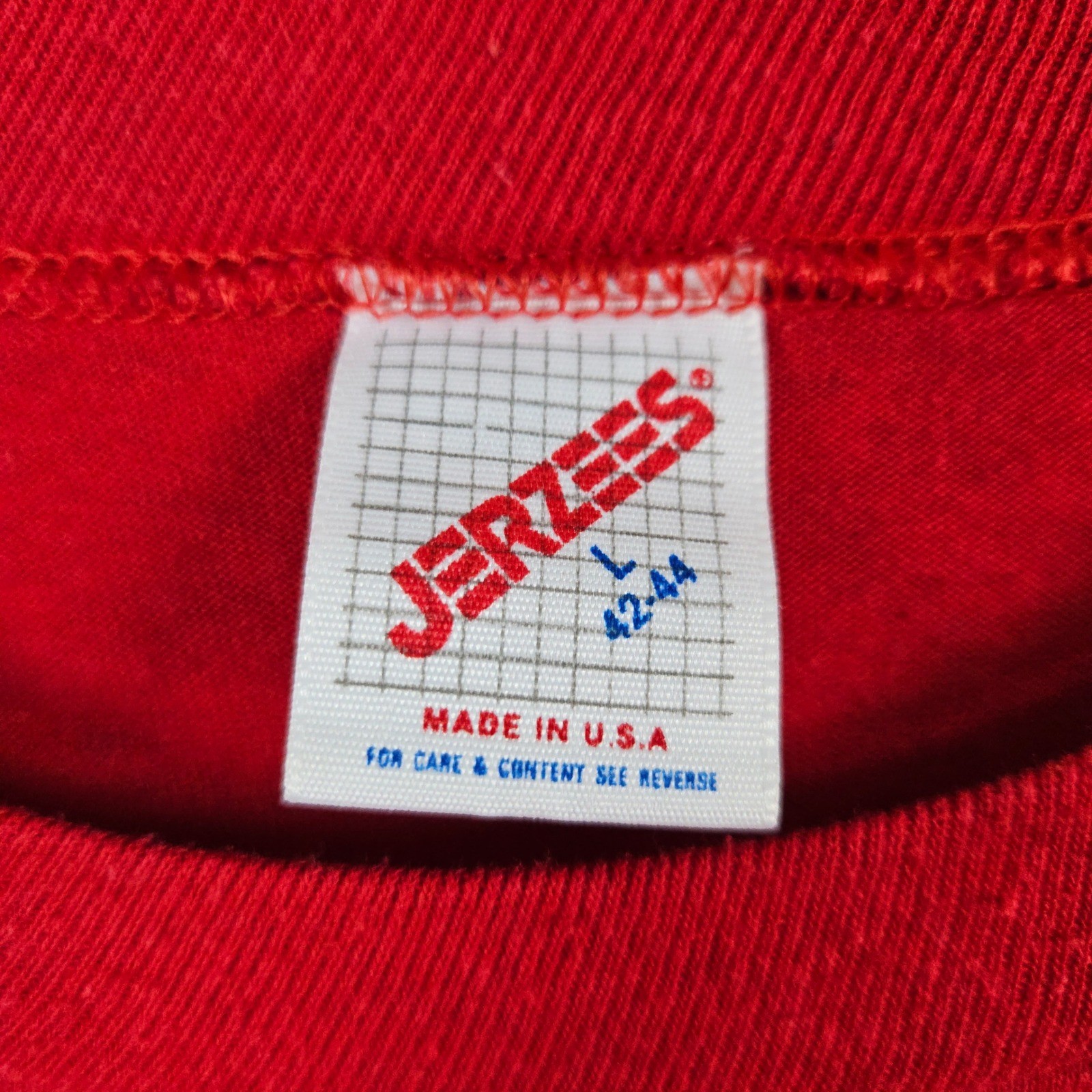 Vintage Jerzees Transatlantic Council Summer Camps Europe T-Shirt Men's Size L gallery