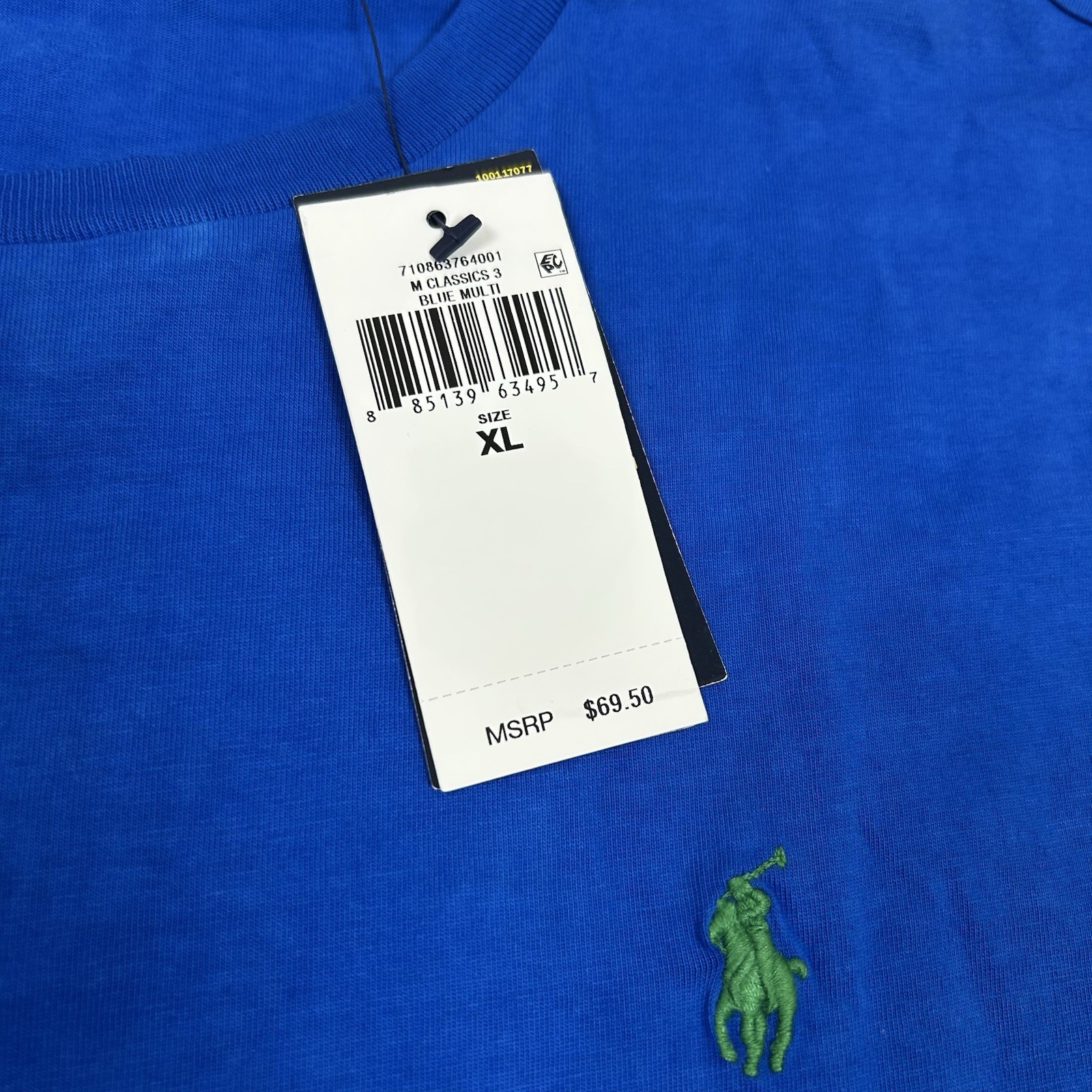 Polo Ralph Lauren Multi-Color Ombre Print T-Shirt Mens Size XL Short Sleeve $69 gallery