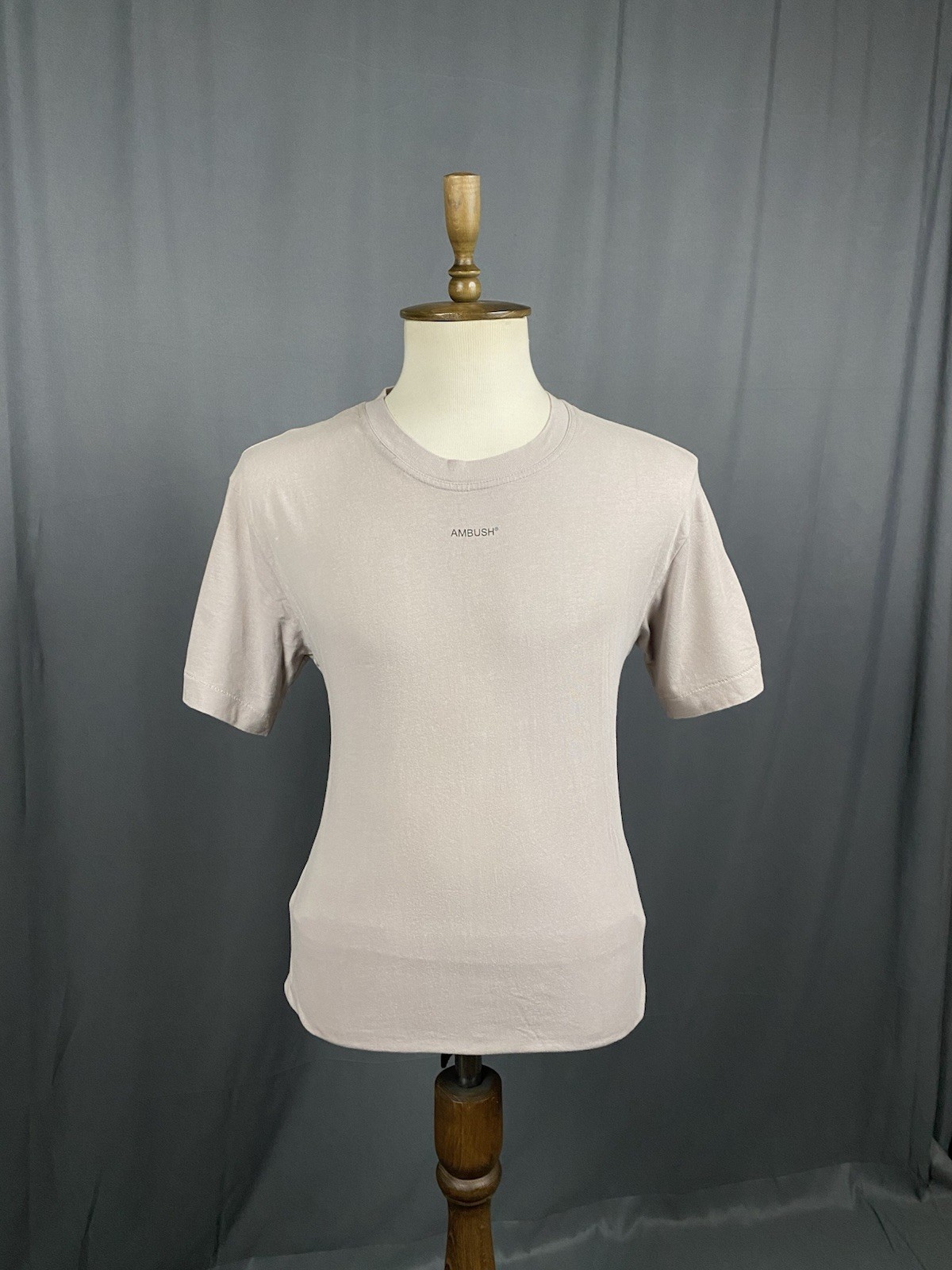Ambush Big Logo Men's Gray T-Shirt Size 4 gallery