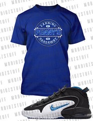 Earning Penny’s The Hard Way Sneaker Tee Shirt To Match Air Max Penny Big Tall
