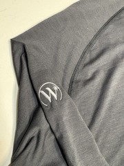 Peter Millar Performance Aurora Long Sleeve Base Layer Mens XL Black Stretch