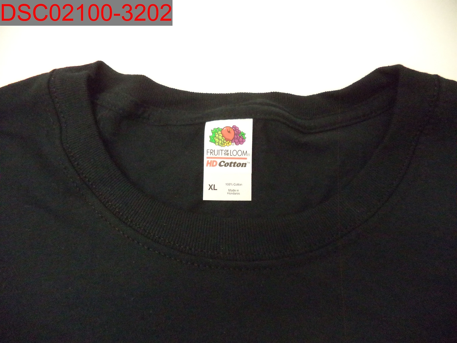 Qty=70 Fruit Of The Loom Unisex Adult Black HD Cotton Short-Sleeve Tees XL 3930R gallery