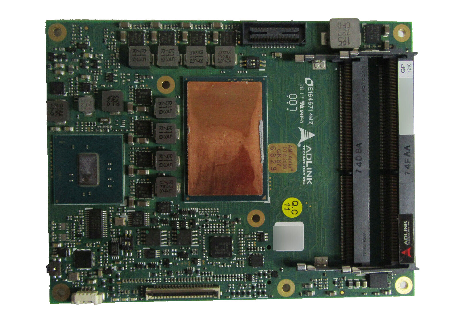 Adlink Express-SL-i7-6822EQ/TPM2.0 COM Express Basic Size Type 6 Module