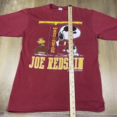 Vintage Snoopy Joe Cool Washington Redskins T Shirt Artex USA Medium