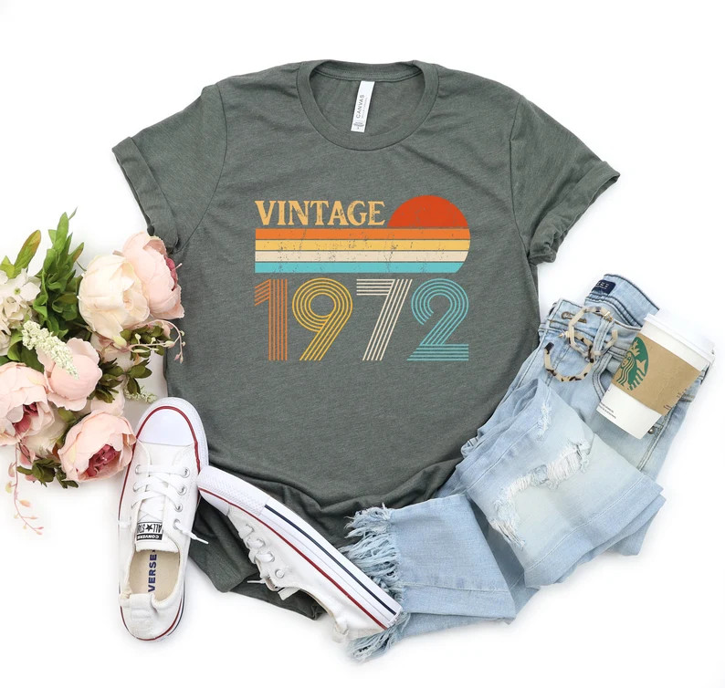 Vintage 54th Birthday Comfort Tee Retro Style Shirt gallery