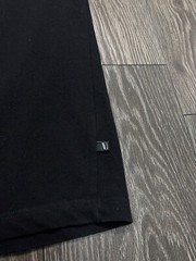 Mens Vintage Versace Intensive Logo Black Cotton Polyamide Size XL