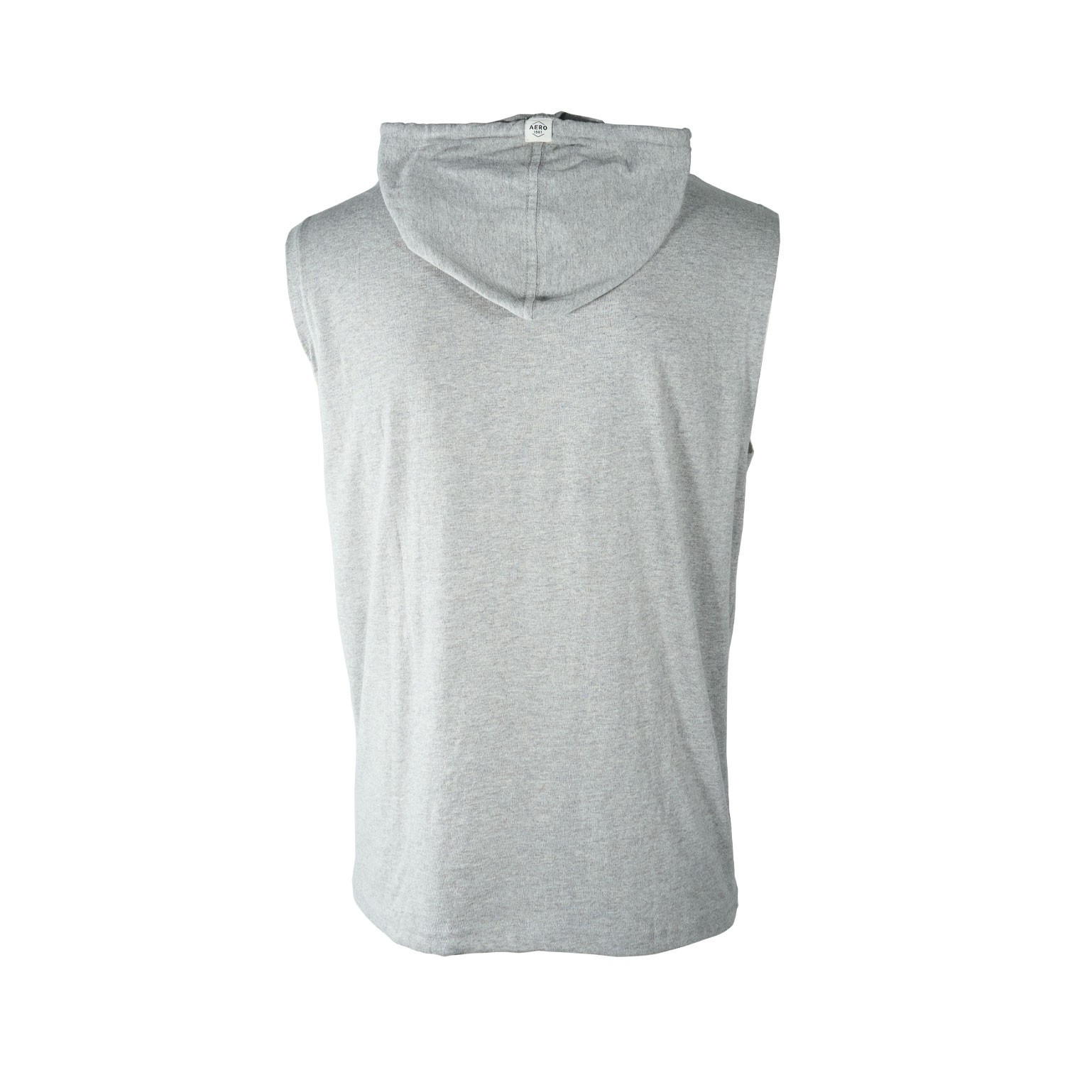Aeropostale Men's Grey Tank Hooded Sleeveless (S01) - 1 Pack or 2 Pack gallery