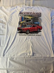 Y2K Ford Mustang Classics Mens Large Graphic Tee No Tag