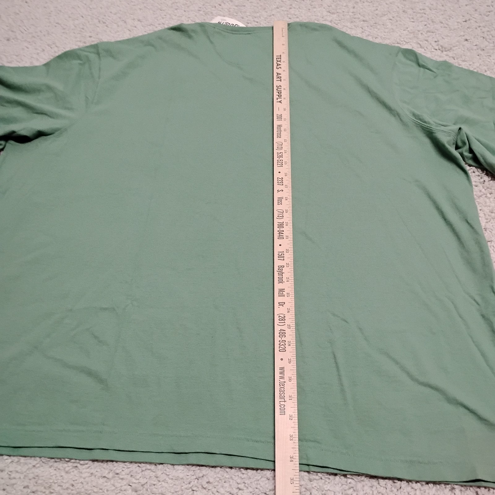 Duluth Trading Co Shirt Mens 4XL Green Pocket Relaxed Fit Longtail Tee Work gallery
