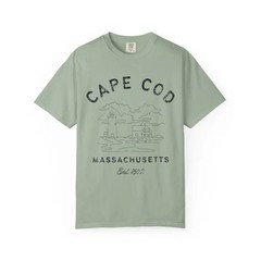 Coastal Trendy Beach Ocean Summer Vacation Gift Comfort Tee