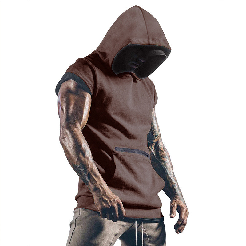 Mens Outdoor Summer Sleeveless Vest Leisure Fitness Sport Mens Vest gallery