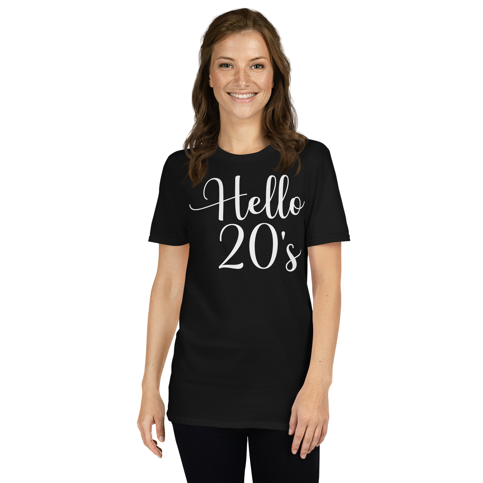Hello 20's Women 20 Year Old 20th Birthday Shirt gallery
