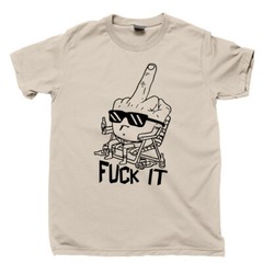 FUK It T Shirt Not Today Call In Sick From Work Flip The Bird Off Emoji Cool Tee