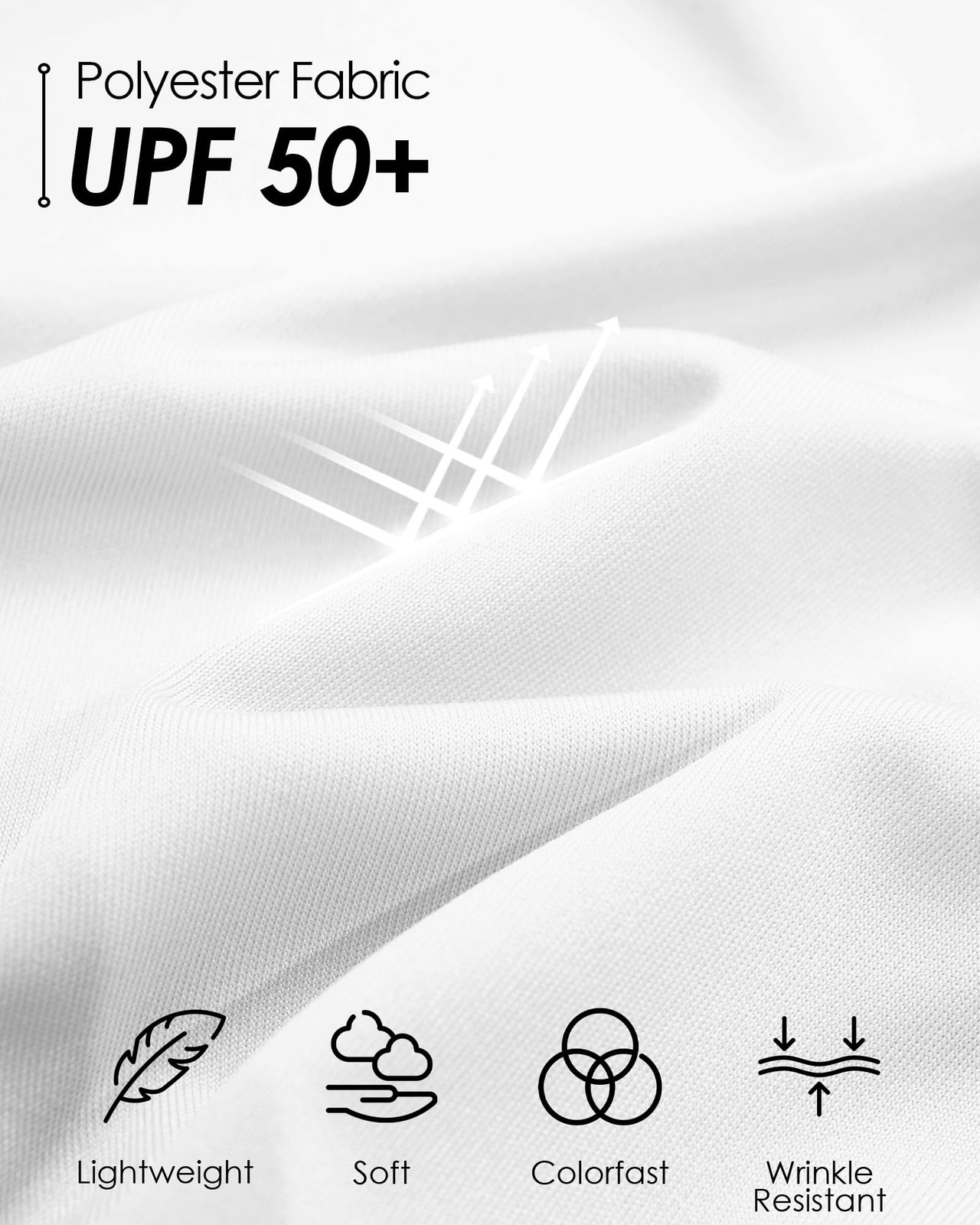 SPF Shirts for Men UPF 50 Shirts Long Sleeve Mens Quarter Zip Pullover Golf L... gallery