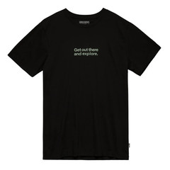 NEW! Florence Marine X Mens Medium GOTAE Organic Black Short Sleeve T-Shirt M9-3