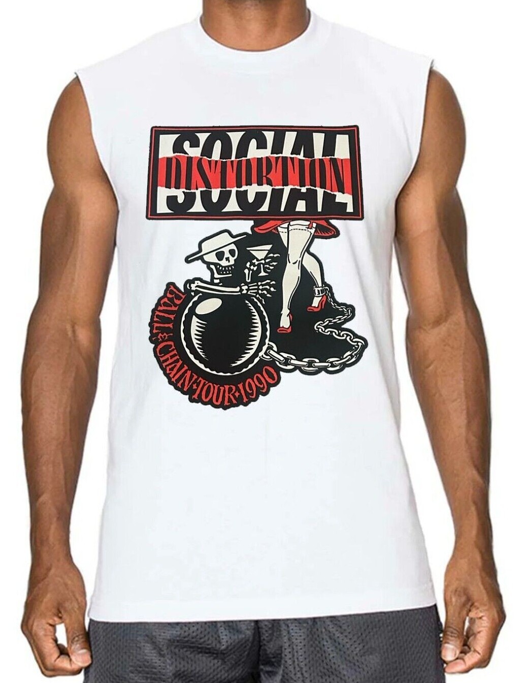 Social Distortion N Rock Group Men's Muscle Shirt (Multiple Variations) gallery
