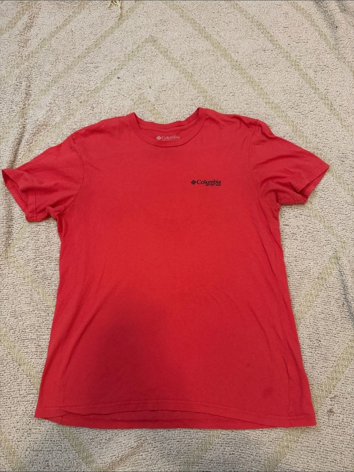 Columbia PFG Performance Fishing Gear Red Graphic T-Shirt Men’s Large gallery