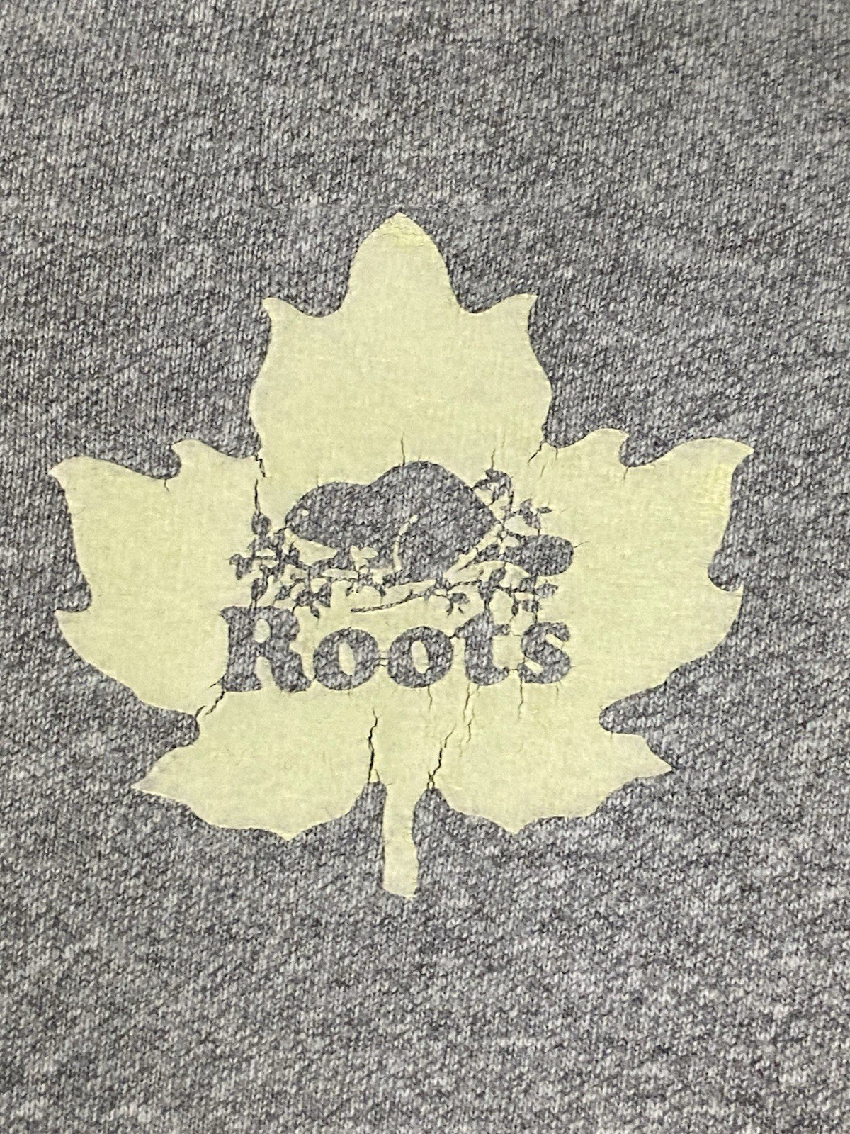 Roots Canada True Strong Free Long Sleeve Shirt Adult Large Gray XL gallery