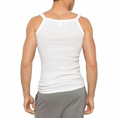 Bonds Holeproof All Seasons Waffle Knit Men White Singlet Tank Top Undergarment