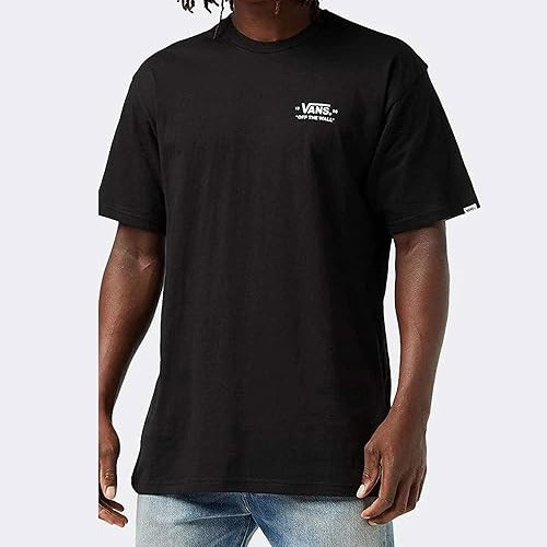 Vans Men’s Black/White Essential T-Shirt (VN0A5HMKBLK) Sizes M/XL – NWT
