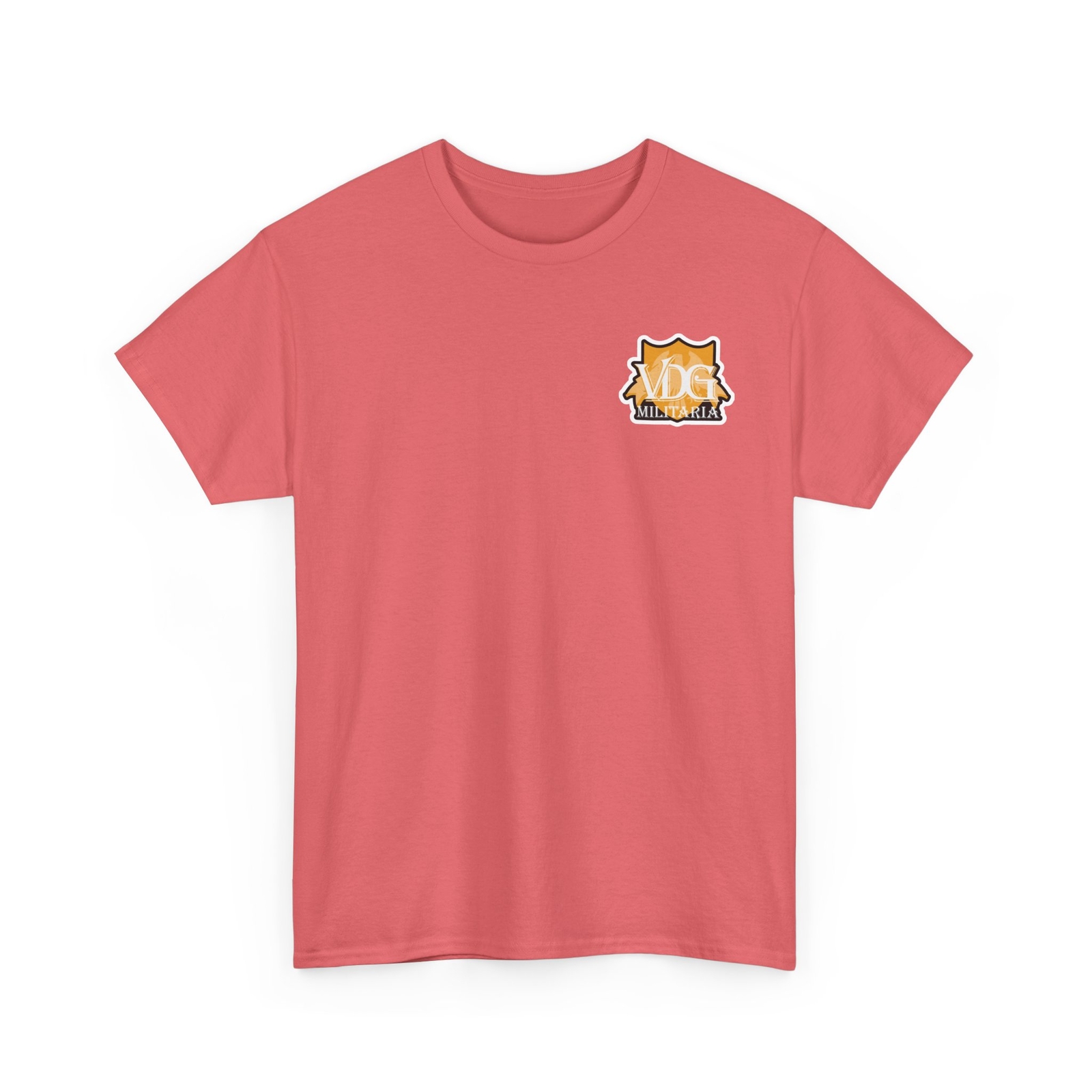 VDG Militaria Full Color Logo T-Shirt Military History Collectors Chest Design