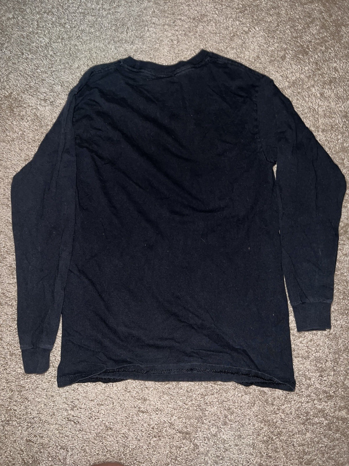 Thrasher Skateboard Magazine Mag Logo Men's Long Sleeve T-Shirt Black Size Small gallery