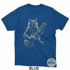 Cat Playing Guitar T-Shirt