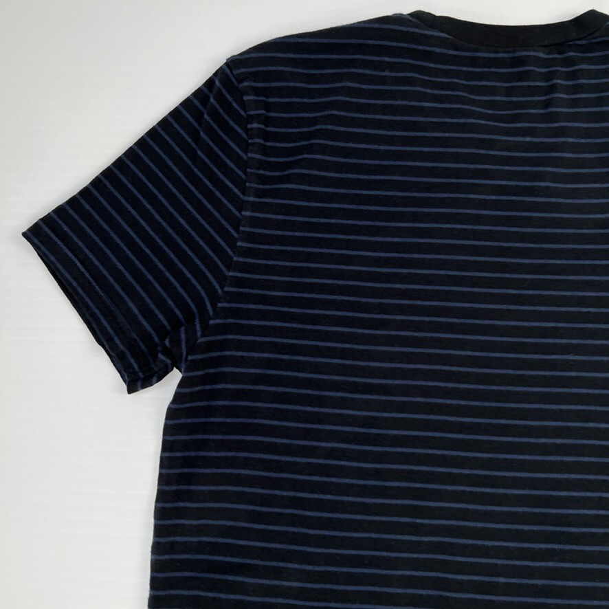Topman Shirt Men Medium Slim Fit Navy Stripe Navy Classic Work Party Core Go gallery