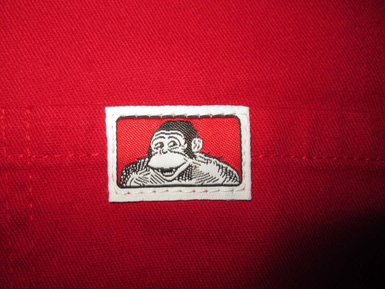 Ben Davis 1/2 Zip Short Sleeve Shirt Men's 3XL Red USA gallery
