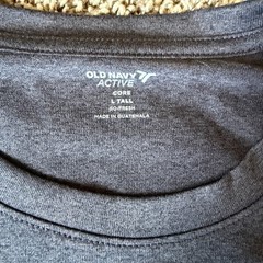 3-Pack Old Navy Men’s Active Core Crew Neck Long Sleeve T-Shirt Large Tall Gray
