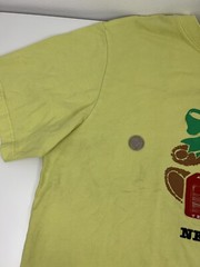 Teddy Fresh Yellow Bear Need A Hug T Shirt Mens Size L Large STAINS READ USED