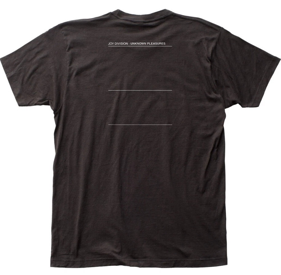 Joy Division Unknown Pleasures T Shirt Mens Rock Band Tee Classic Music Black gallery